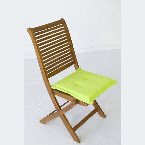 Coussin de chaise vert coussin coussin 40x40 cm boÃ®te de couverture de chaise pour cuisine et mobilier d&#39;extÃ©rieur