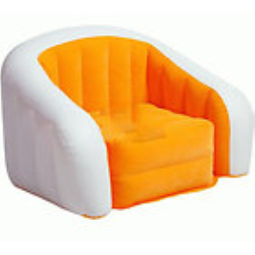 fauteuil pneumatique orange intex fauteuil relax orange art 68571