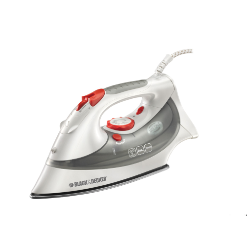 B&amp;D stainless steel steam iron mod XT2030 2000W variable steam self-cleaning system