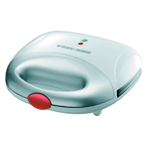 B&amp;D toaster mod TS65 700W non-stick plates with light indicator for ignition and temperature achievement