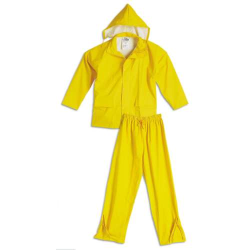 Completo giacca e pantalone impermeabile da lavoro antipioggia tg XXL giallo