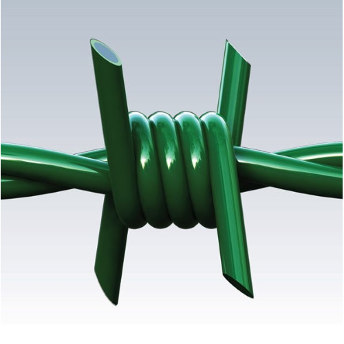 Cavatorta 250 mt barbed wire Hedgehog in plasticized galvanized steel wire mm 2,1