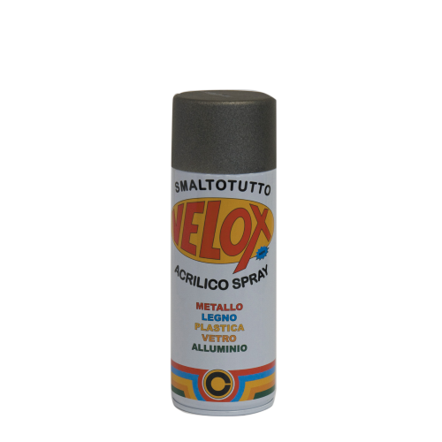 acrylic spray can velox black micaceous iron anchor 400 ml enamel