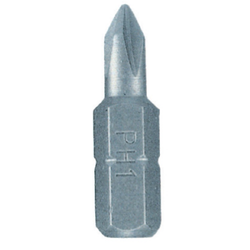 25 mm EinsÃ¤tze fÃ¼r 2 Kreuzschlitzschrauben aus PH1-Stahl fÃ¼r Schraubendreher