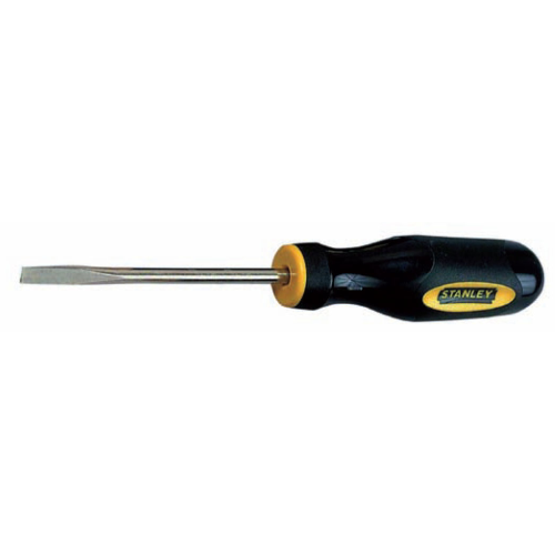 stanley screwdriver basic screwdriver parallel blade mm 5x75 fixed flat cut
