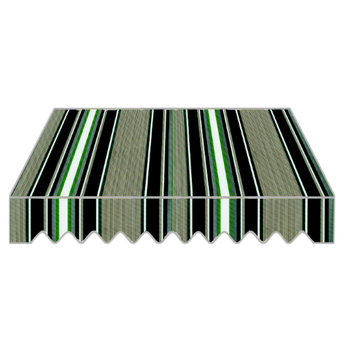 Tenda da sole con bracci retrattili P6002 cm 295x250 struttura in alluminio tessuto poliestere ombreggiante per esterno