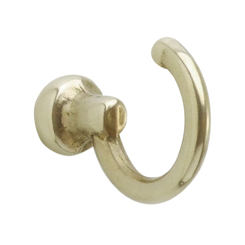 cf 5 pcs curtain hooks in polished brass curtain hook 25x20 mm