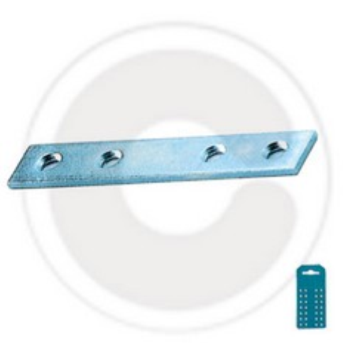 cf 5 pcs 4-hole straight plate 4 holes in steel corner plate
