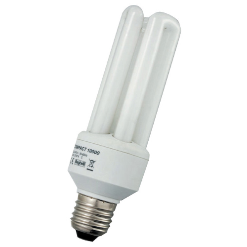 Beghelli Compact lampada lampadina risparmio energetico 30W E27 luce fredda