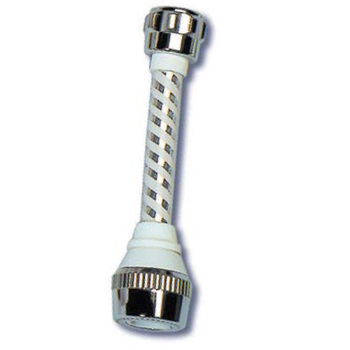 biflex hose with shower head and aerator for taps