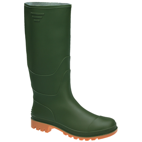 Balilla knee-high work boots 43 in green pvc waterproof non-slip ankle boot for countryside construction