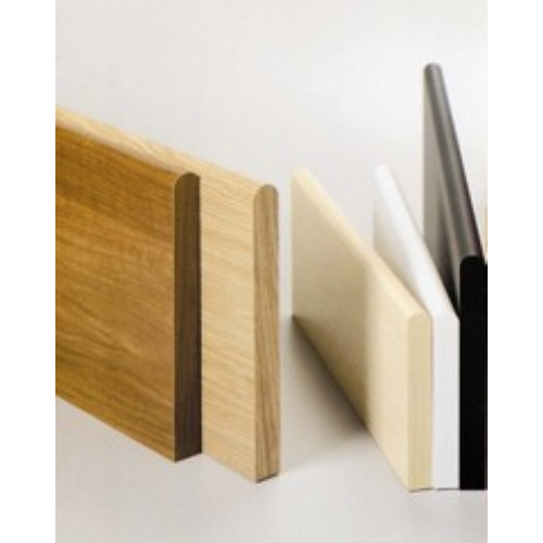 2 estantes rectangulares de madera de cerezo estantes de madera 120x25x2,5 cm