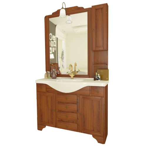 bathroom furniture Doria 105 in poor art complete with sink and mirror