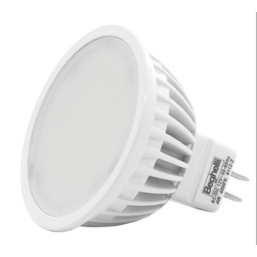 Beghelli MR16 Ecoled lamp led bulb 4W 12V warm white light