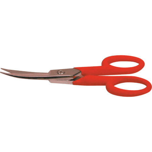 electrician&#39;s scissors with curved blades 140 mm work scissors insulated handles