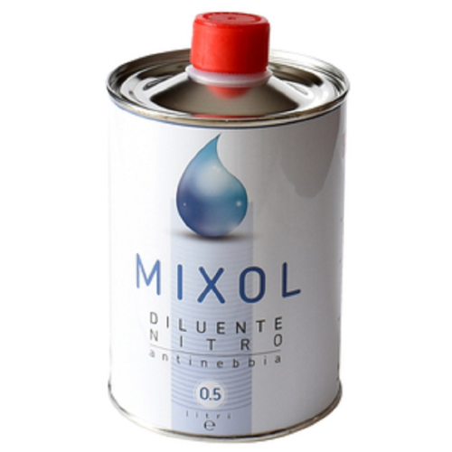 Mixol 0,5 lt diluente nitro antinebbia per diluizione di smalto vernice CEE