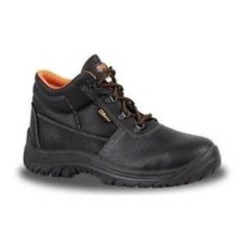 Beta high work safety shoes n 38 in black leather S1P safety