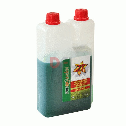 Pro Garden 1 Lt olio per miscela semisintetico mix per motori 2T con dosatore