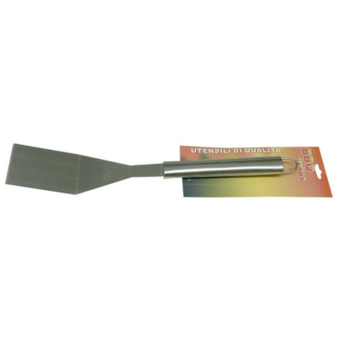 Texas spatule étroite pour barbecue en acier inoxydable et poignée en acier brossé accessoires