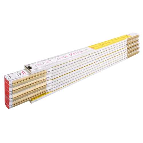 double meter white yellow Stabila 617W in re-sealable wood carpenter