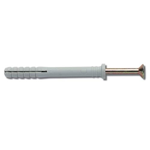 100 pcs Elematic plugs UCX plug 6x55V mm fischer cylindrical head screw