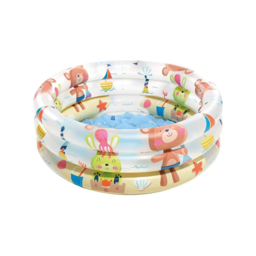Intex 57106NP piscina gonfiabile Baby Pool cm ø61x22h per bambini multicolore 