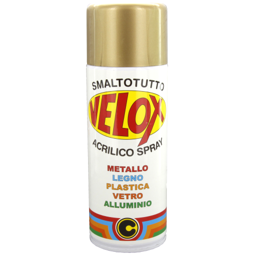 Velox Acryl Spraydose mit modernem Goldeffektanker n 113 ml 400