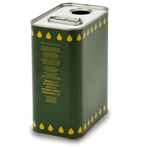 2 lt green sheet oil can without cap accessory tank accessories