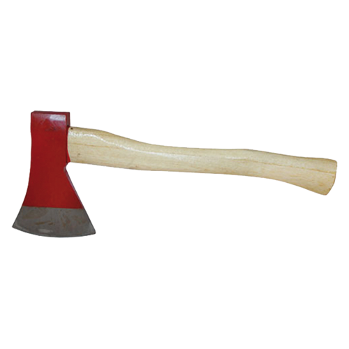 Hache tyrolienne 800 gr avec manche en bois longueur 38 cm hache hache rouge