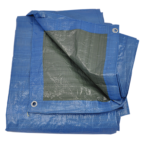 Ösenplane aus Polyethylen 80 gr / m2 eingefasst und mit reißfesten Ösen verstärkt Schutzhülle