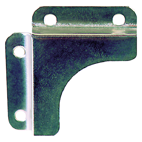 Koncreto corner mirror holder 4 pcs in 40 mm blister in chromed steel