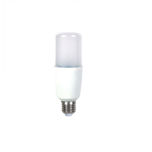 V-tac 269 lampadina led tubolare 8W E27 luce bianco ghiaccio 6400K 660lm