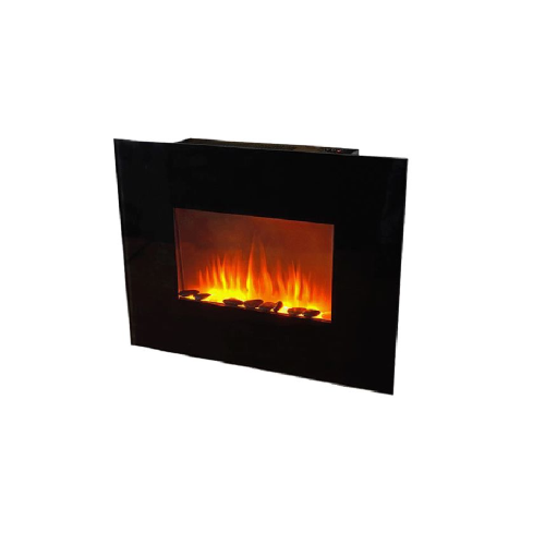 Effe Warmer elektrischer Kamin K280 schwarze Farbe 2000W Flammeneffekt mit Fernbedienung