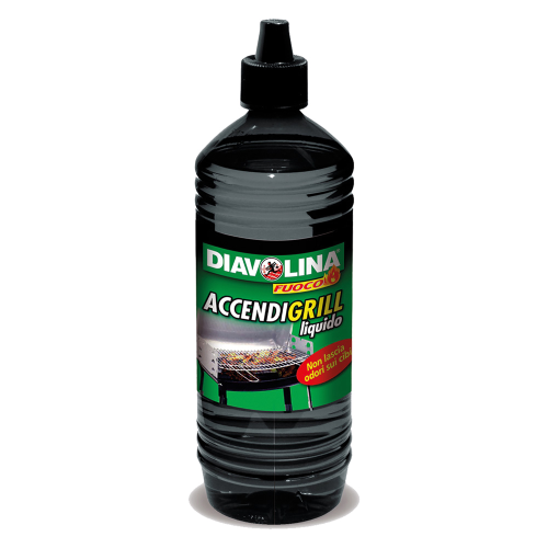 Diavolina lighter liquid fire lighter for barbecues and fireplaces 1 lt pack