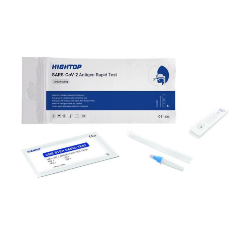 HighTop 15 Antigen Rapid Nasal Swabs Test Kit Individually Wrapped for the detection of the Sars Covide-19 virus in self-diagnosis at home work company
