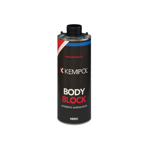Kemipol 750 ml plastique anti-bruit anti-rouille noir Bodyblock