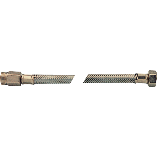 30 cm verlÃ¤ngerter flexibler Schlauch MF 1/2 &quot;Metallgeflechtanschluss
