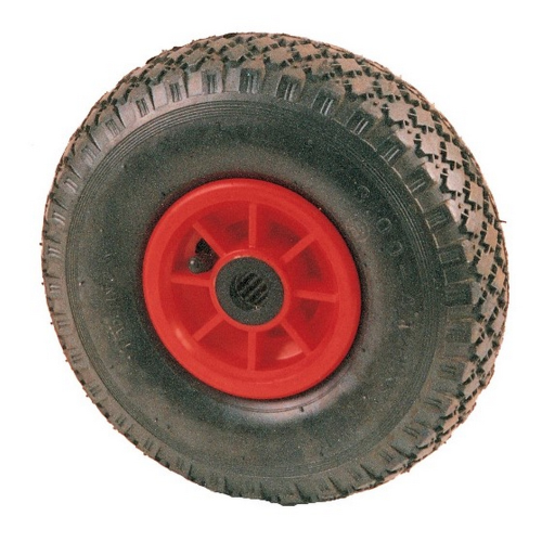 ruota pneumatico in gomma per carrelli portapacchi mm 260x85 con camera d'aria