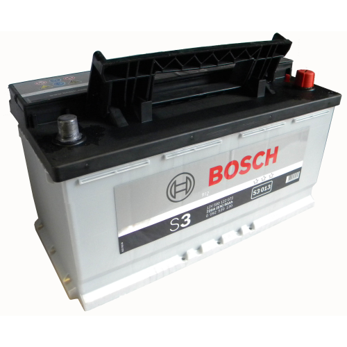 BaterÃ­a de coche Bosch S3013 90 Ah dx lista para usar con 720 A