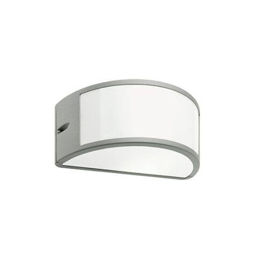 Sovil applique lampada plafoniera Umbe 60W E27 alluminio tipo aperto cm25x12x13,2