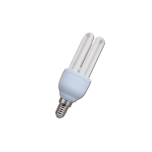 Energiesparlampe 13W E14 4U kaltweiÃŸes Licht