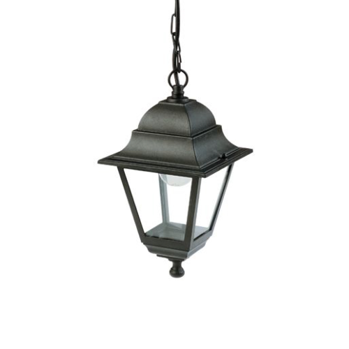 Sovil lantern lamp chain Old E27 60W black color cm35x18x11 outdoor IP43