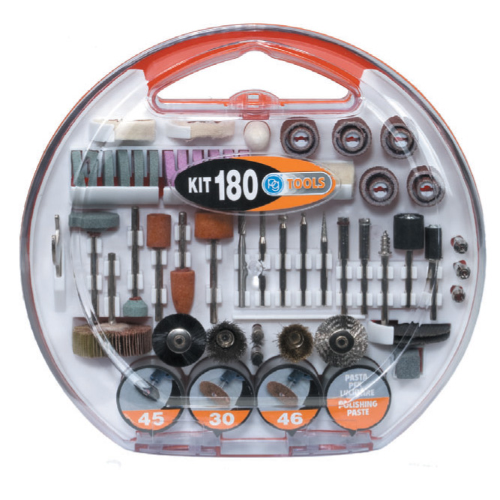 Poggi PG180A kit 180 mini accessori per mini trapano di precisione