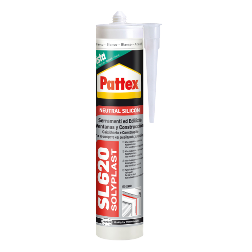 Pattex neutral silicone SL620 for ivory window frames 300 ml