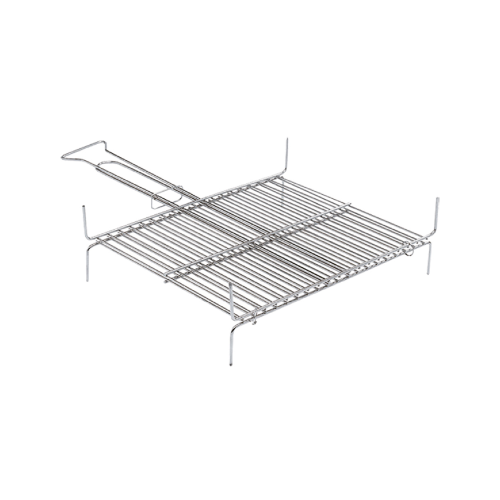 Graticola restaurant 35 x 40 cm double grill grills for roasted charcoal barbecue grill in chromed iron