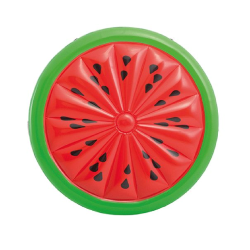 Intex 56283EU colchón isla 'Watermelon' vinilo hinchable Ø 183x23 cm rojo mar verde piscina