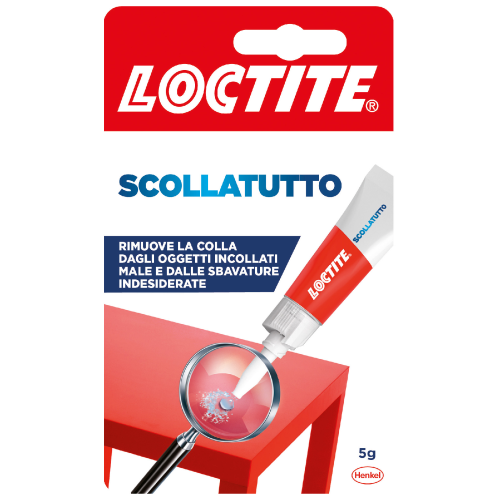 Attak Scollatutto 5 g solvent ideal for removing any cyanoacrylate and other types of glue