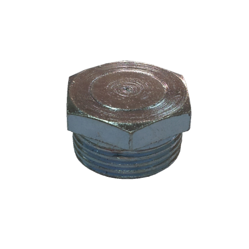 Male plug Art. 292 in galvanized steel diameter Ø 3/8 male connection for hydraulic fittings