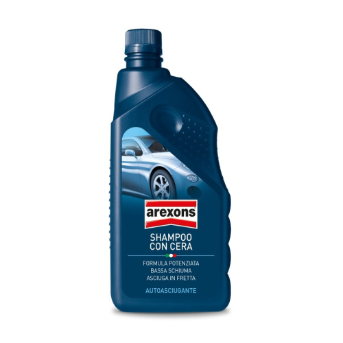 Arexons Super Shampoo 1 lt pulizia auto carrozzeria detergente sgrassante per parti esterne