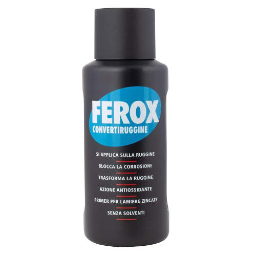 Arexons Ferox convertisseur de rouille liquide pour peinture Flacon de 750 ml élimine la rouille antioxydante